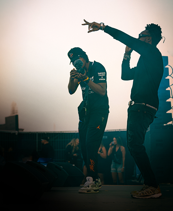 SAGANSFAMILY MEDIA GROUP AT LATIN VILLAGE FESTIVAL